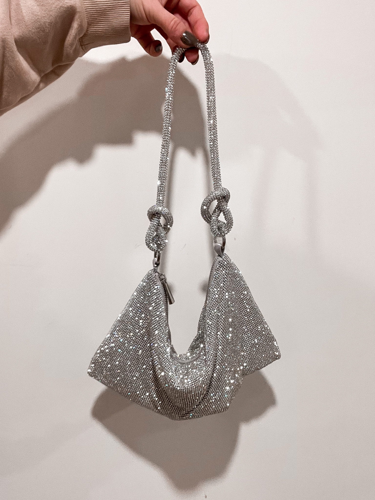 50% off rhinestone bag that looks just like Cult Gaia! 
Holiday bag, nye, New Year’s Eve, sparkle, sequins, holiday accessories, gift idea for her

#LTKitbag #LTKGiftGuide #LTKHoliday