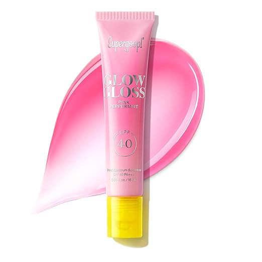 Supergoop! Glow Gloss SPF 40 Lip Balm - Broad Spectrum Protection with a Non-Sticky, High-Shine F... | Amazon (US)