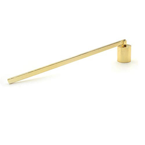GAKA Candle Snuffer Accessory Gold for Putting Out Extinguish Candle Wicks Flame,Cylindrical Shape | Amazon (US)