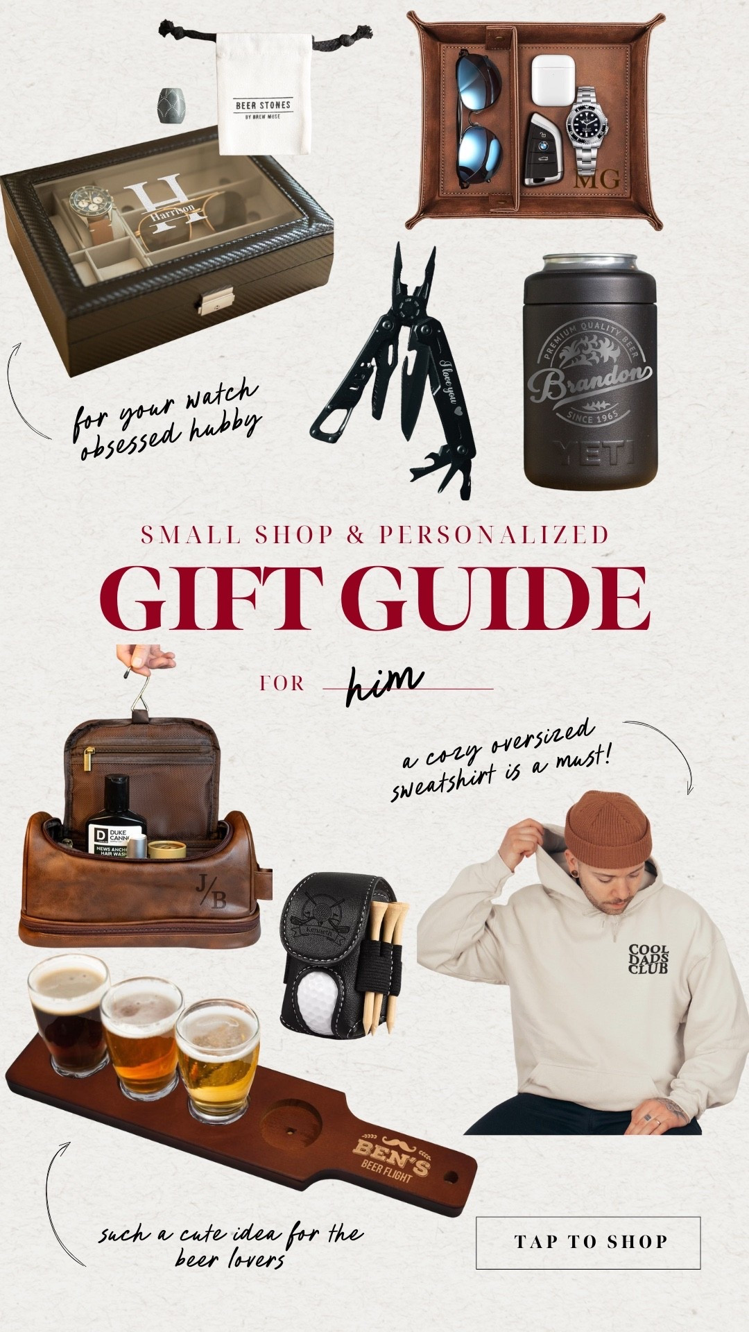 Early gift guide for him
Personalized gifts for him he will love
Etsy, small shop gifts

#LTKFindsUnder100 #LTKMens #LTKGiftGuide