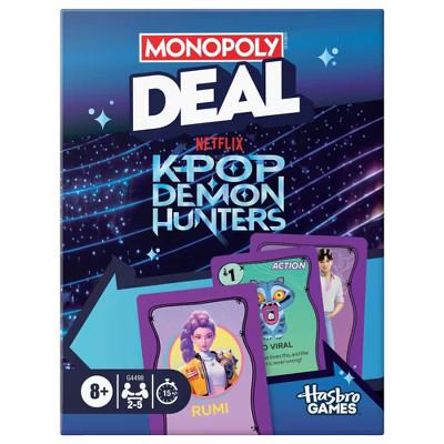Monopoly Deal: KPop Demon Hunters Card Game | Target