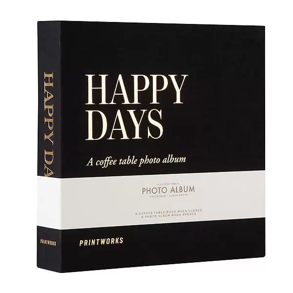 Printworks Happy Days Large Coffee Table Photo Album | The Container Store