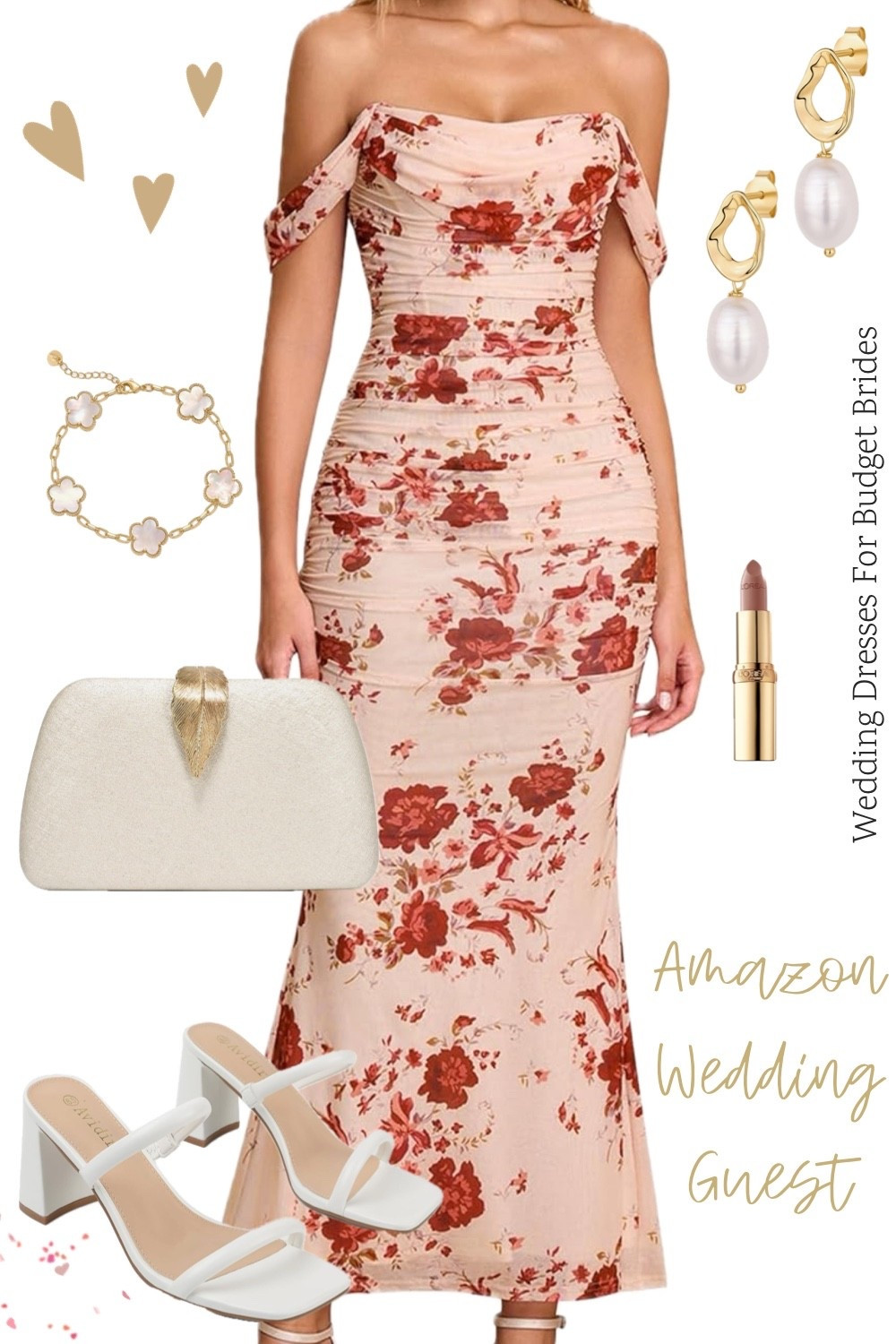 Summer early fall outfit for the bridal shower or wedding guest. Everything on Amazon. 

Summer outfit, garden party outfit, outdoor wedding, backyard wedding, dressy wedding, special occasion dress, cocktail dress, semi formal wedding guest dress, party dress, event dress.

#LTKWedding #LTKSeasonal #LTKBeauty