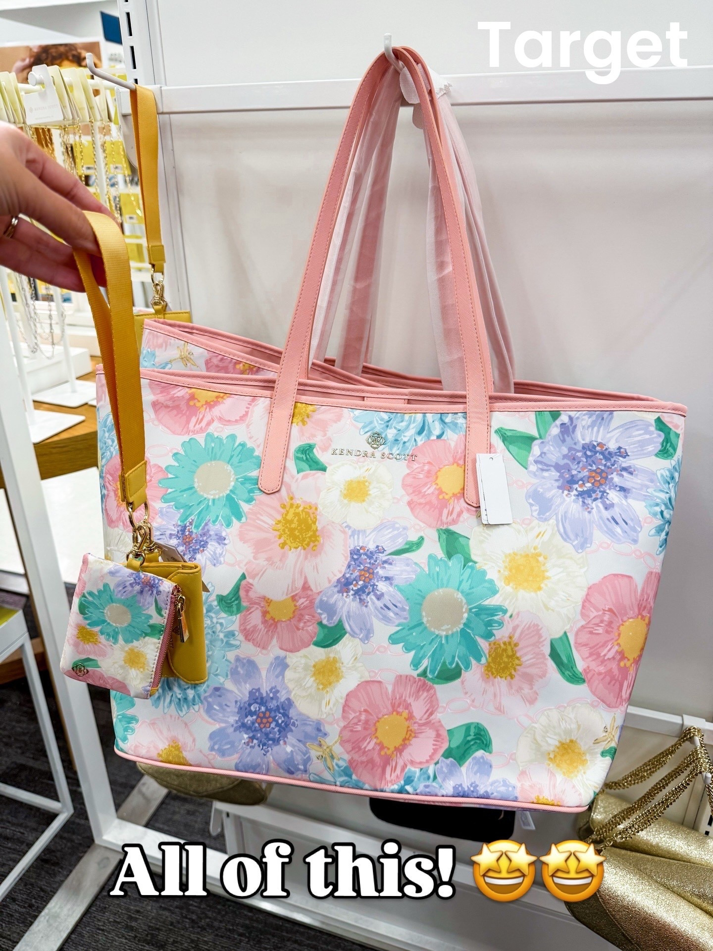 How cute is this tote and keychain @Target 

#LTKmomlife #LTKootd #LTKgrwm