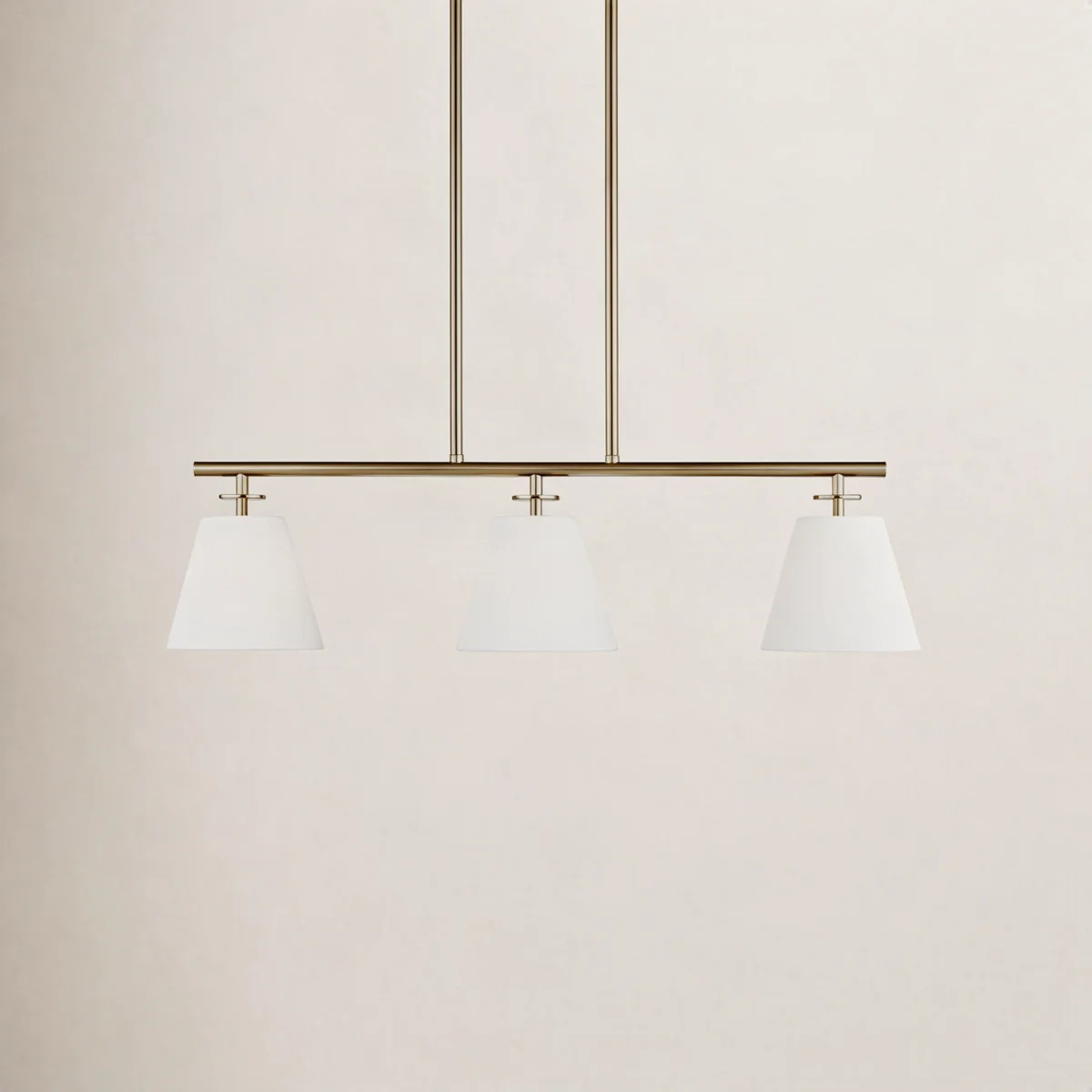 Stephens 3 - Light Dimmable Modern Linear Chandelier | Wayfair North America