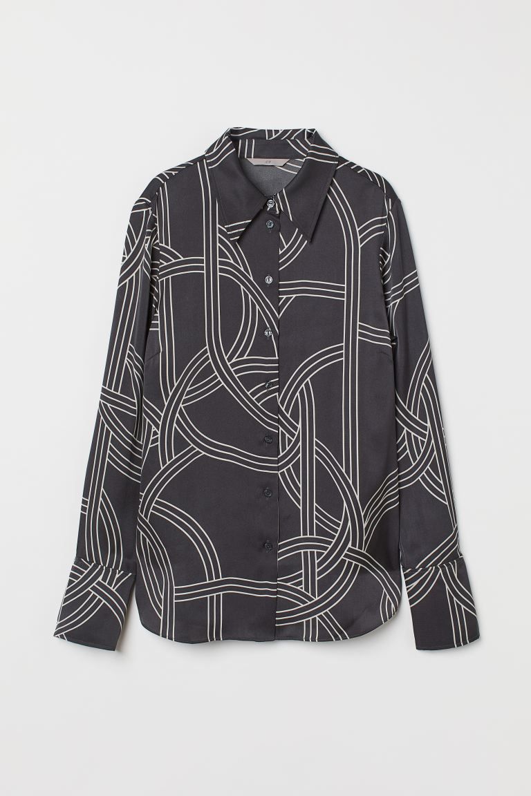 Fitted shirt | H&M (UK, MY, IN, SG, PH, TW, HK)
