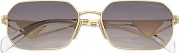 58mm Rectangular Sunglasses | Nordstrom