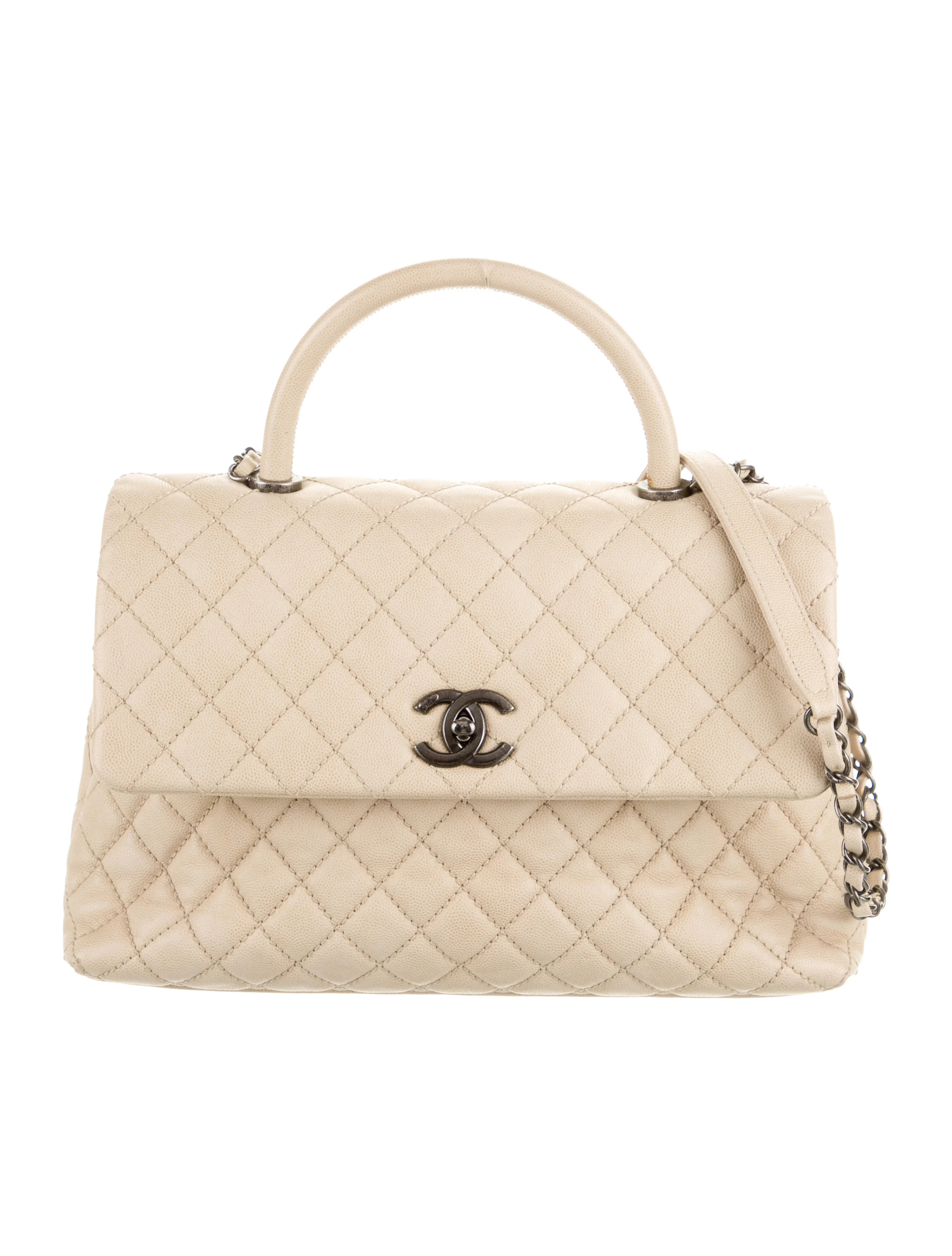 Medium Coco Handle Bag | The RealReal