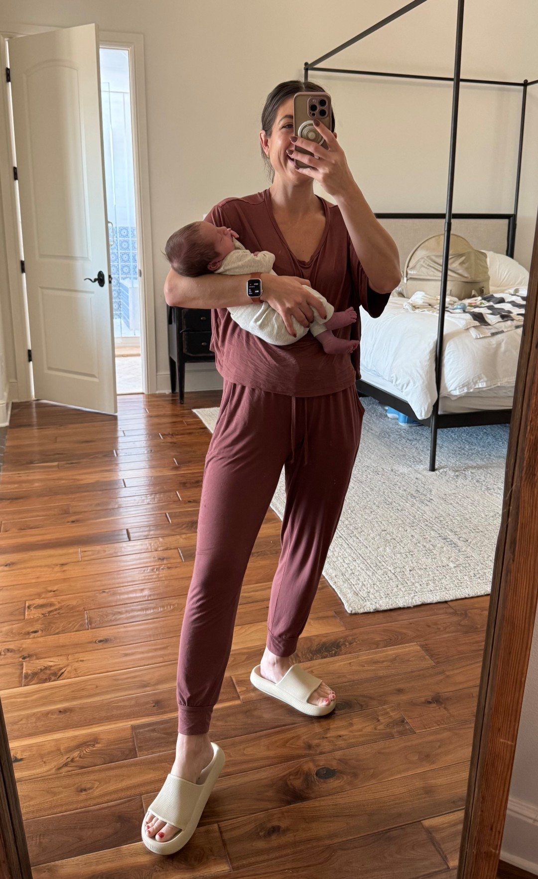 Bought this matching set for breastfeeding but turns out I’ll be wearing it long after because it’s so comfy! #breadtfeedingoutfit #nursingoutfit #matchingset #postpartum #loungewear

#LTKBump #LTKBaby #LTKStyleTip