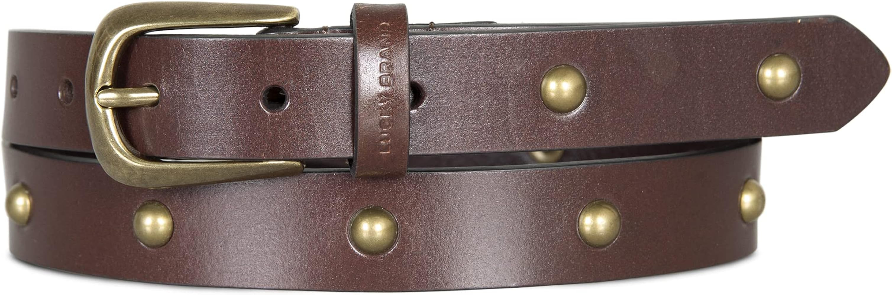 Lucky Brand Women's Leather Belt | Leather | Trend | Stylish | Classic | Modern | Jeans | Pants |... | Amazon (US)