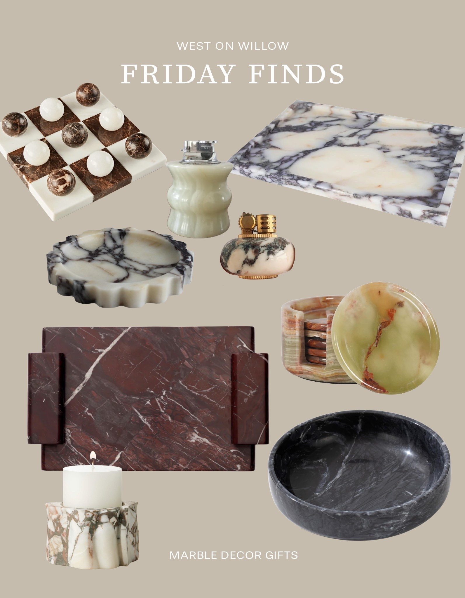 Marble decor gifts 

#LTKHoliday #LTKGiftGuide #LTKHome