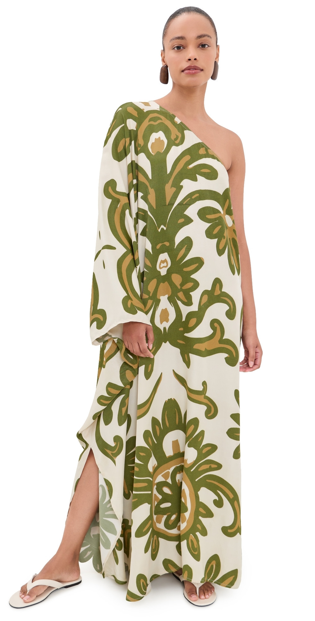 DIARRABLU Satu Dress Elia Olive 3XL | Shopbop