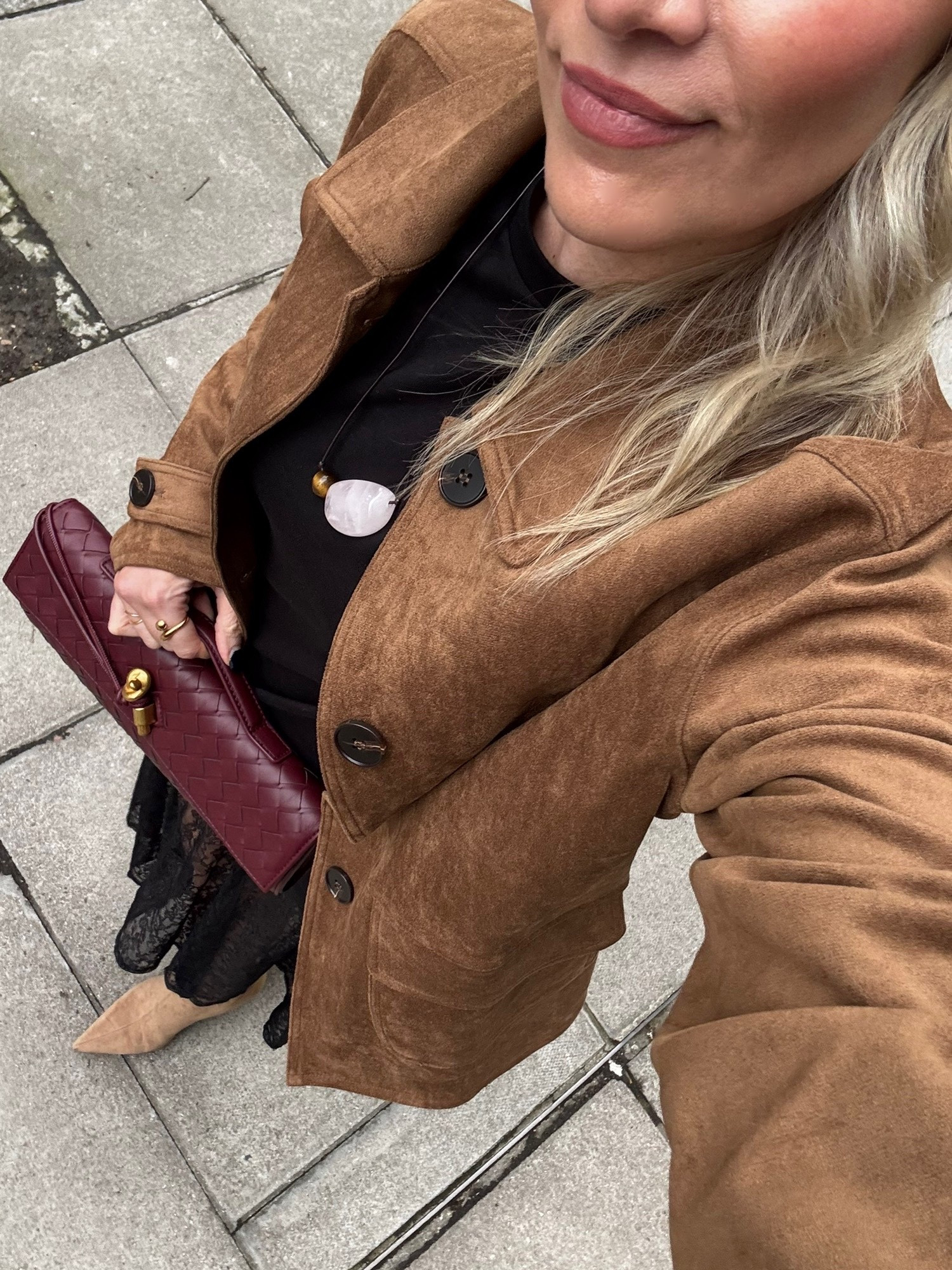 A brunch outfit idea 🫶🏼

I’m wearing a size 10 in the dress and a medium in the suede jacket 

#LTKstyletip #LTKbag #LTKspringtrends