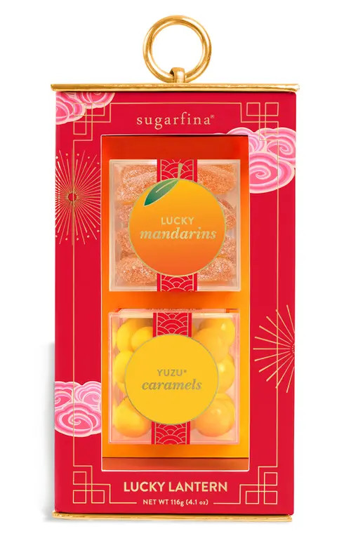 sugarfina Lunar New Year 2-Piece Candy Cube Lantern Bento Box at Nordstrom | Nordstrom