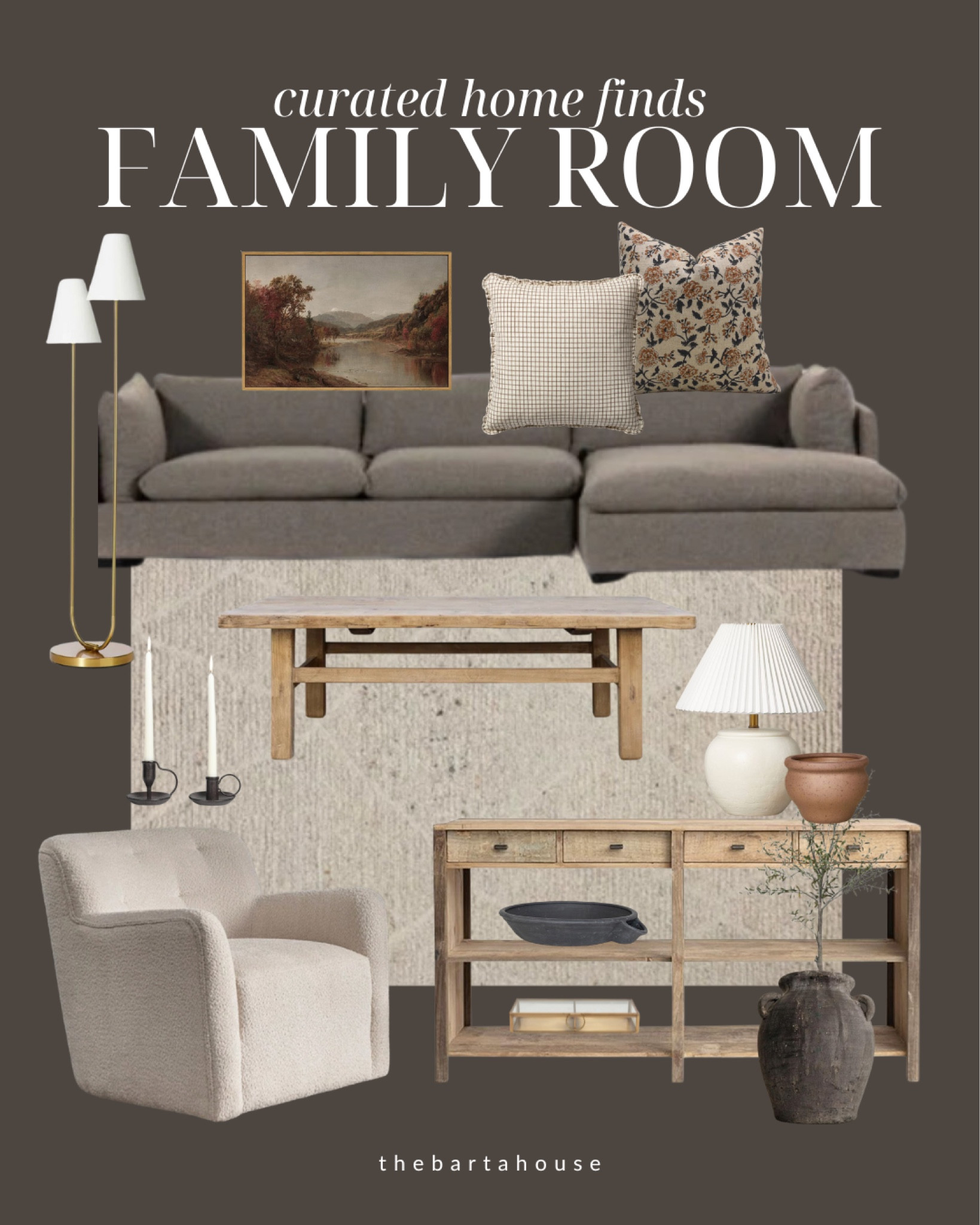 Family room neutral and simple finds 🤍🤍

#LTKHome #LTKSeasonal #LTKFallSale
