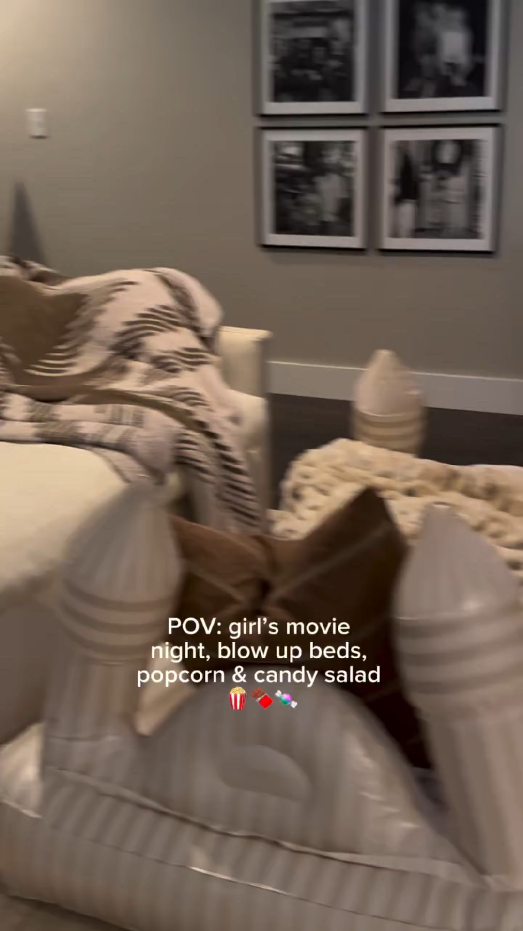 Movie nights with my church girls >>> 💕 We had popcorn, candy salad, and the coziest blowup beds. The perfect night together. 🫶✨

#LTKGiftGuide #LTKdayinmylife #LTKHoliday