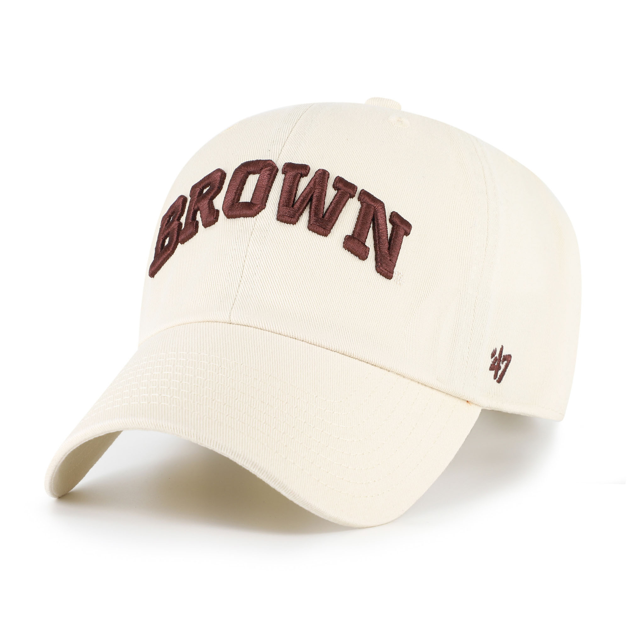 Men's '47 Cream Brown Bears Clean Up Adjustable Hat | Fanatics