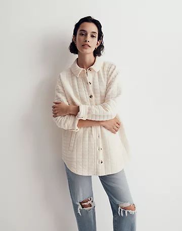 Quilted Shirt-Jacket | Madewell