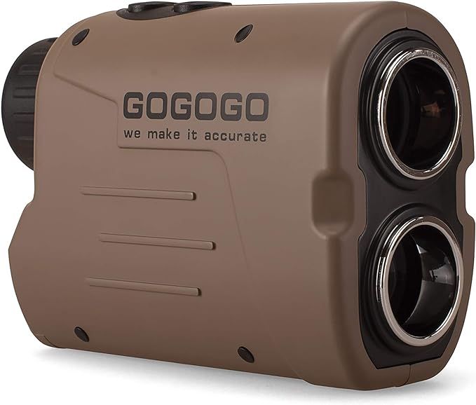 Gogogo Sport Vpro 1200 Yards Laser Golf Hunting Rangefinder 6X Magnification Laser Range Finder w... | Amazon (US)