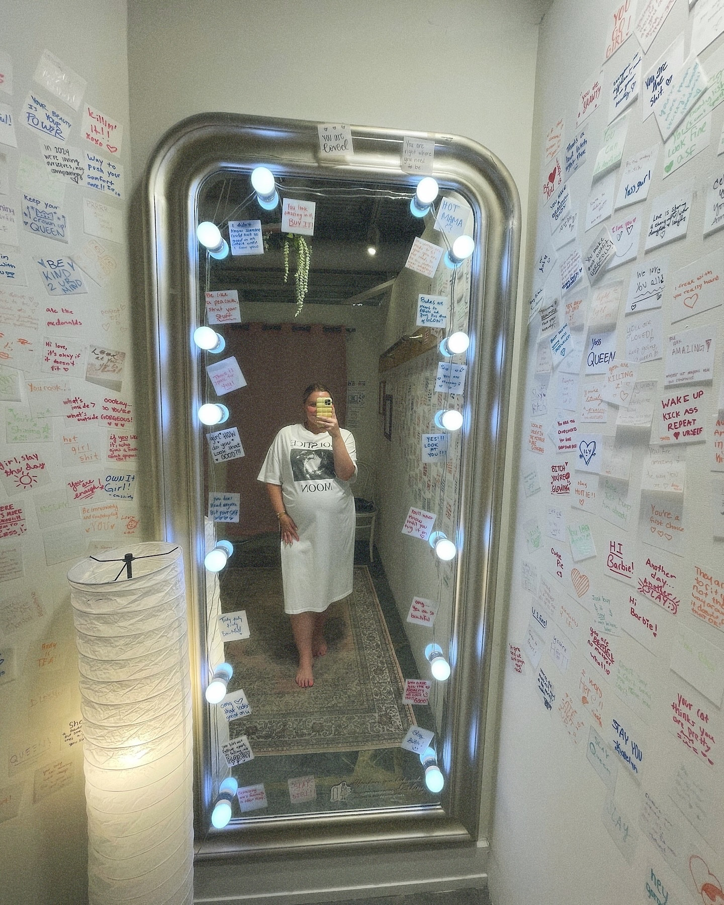 You grow and adapt. 
You change daily, weekly, monthly, yearly. 
You’re fluid. You’re graceful. 
Grace-filled
Wonder-full 

- @linnea_white 

☁️🫧🦋💛 
@shopdarlingxdashing