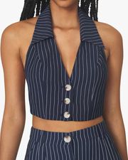 Bella Pinstripe Vest | We Wore What