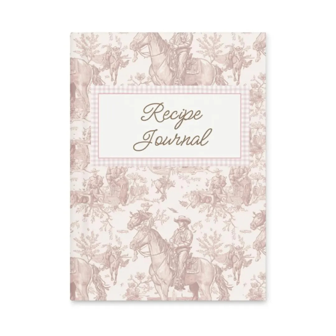 Recipe Journal | Vintage Cookbook | Country Kitchen Gift | Farmhouse Notebook | Western Style - E... | Etsy (US)