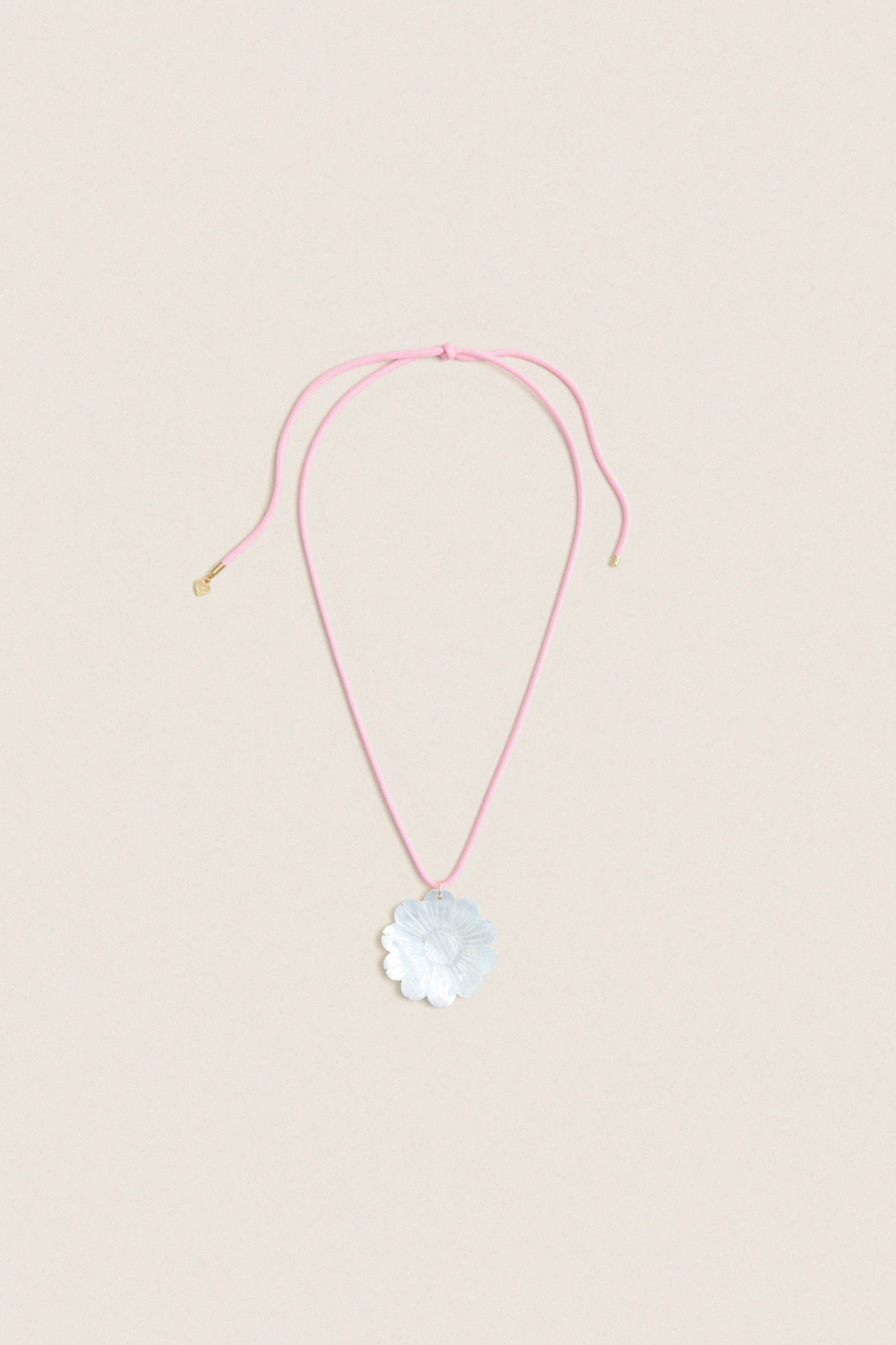 Exclusive Mother of Pearl Daisy Cord Necklace | Tuckernuck (US)