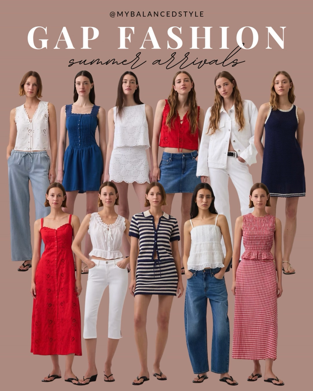 Gap summer arrivals

summer fashion trends
lightweight linen outfits
flowy dresses summer style
casual everyday summer looks
matching sets summer outfits
chic vacation outfit ideas
minimal neutral summer style
breezy tops and shorts
elevated basics warm weather

#LTKSaleAlert #LTKootd #LTKSeasonal