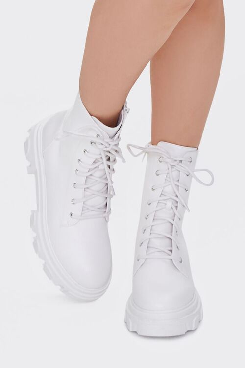 Lug-Sole Combat Boots | Forever 21 (US)