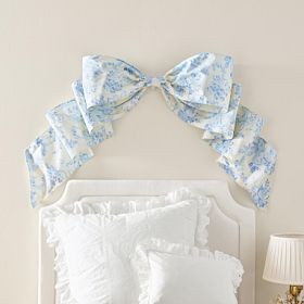 LoveShackFancy Bow Decor - Blue Palace Walls | Pottery Barn Teen