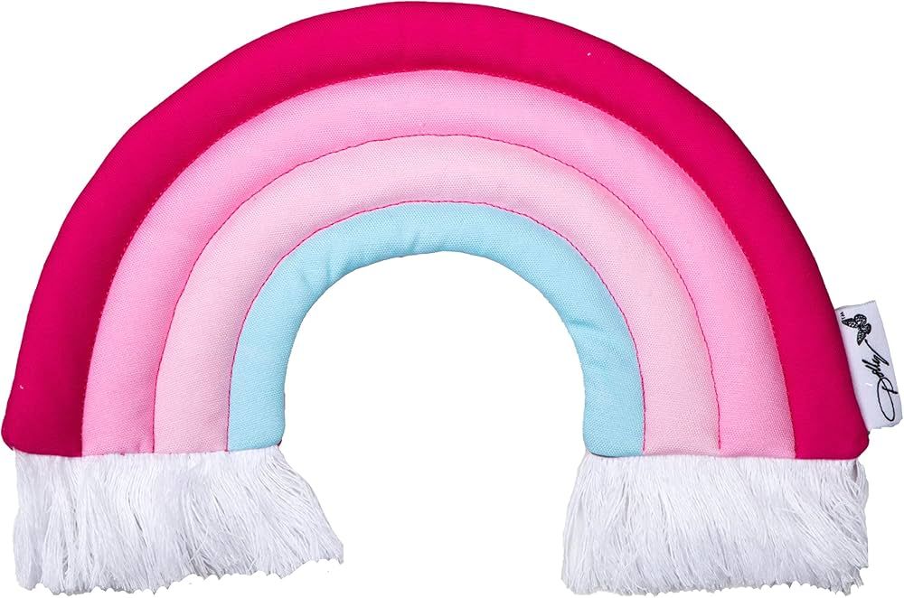 Doggy Parton Pink Rainbow Fringe Toy - O/S | Amazon (US)