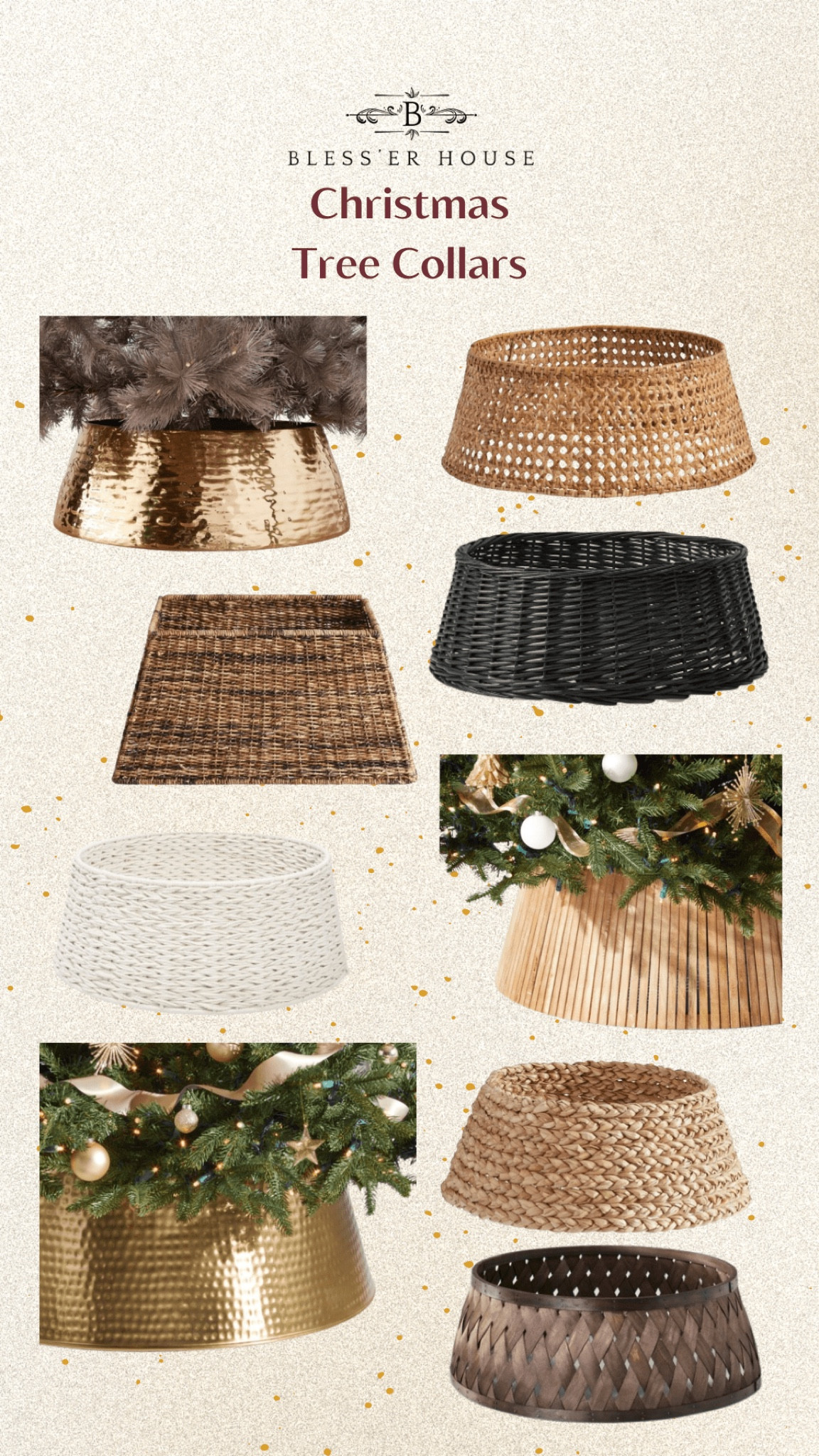 My fave tree collars 

#treecollars #christmastreecollars #chrisrmasdecor #holidaydecor 

#LTKHoliday