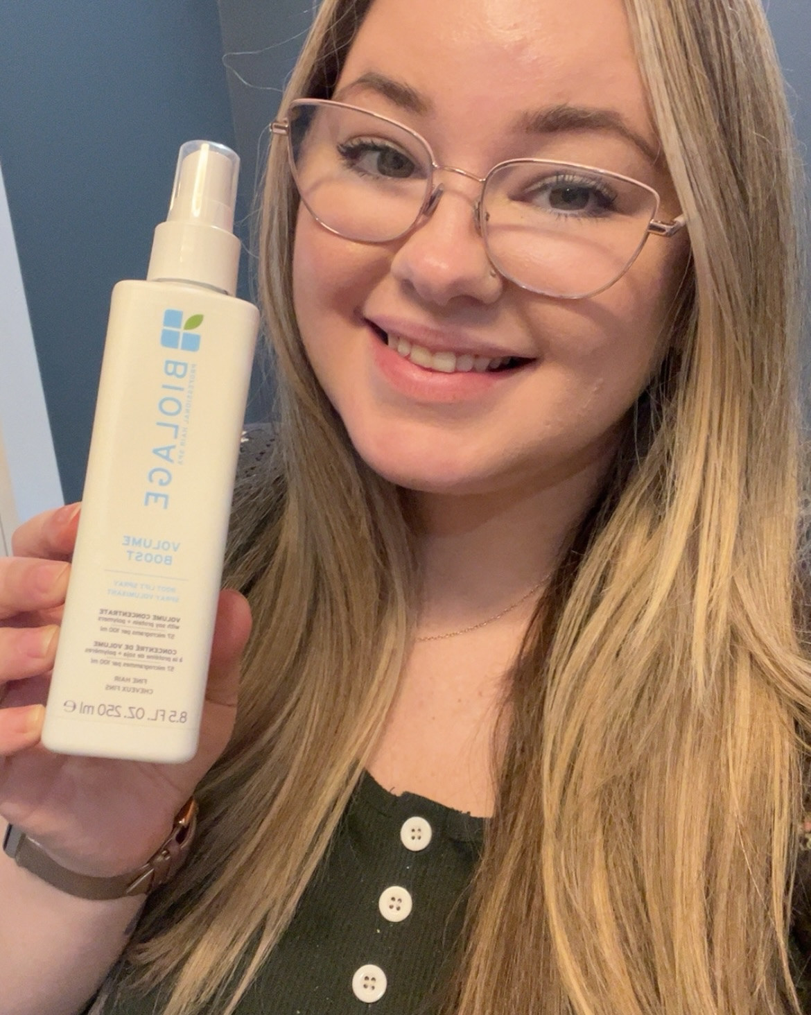 Goodbye, flat hair! Influenster gifted me this in exchange for my honest review! Swipe for the before 👉🏻 last slide

I have LOVED this product! I have very fine hair that tends to look so flat. My hair is naturally very straight and I can’t seem to get any volume without curling it. This totally fixed that problem for me! My hair falls so nicely with very little styling and even without additional products. My hair seems to dry quicker and it doesn’t dry flat at all. There is so much volume at the root and throughout. My hair is so soft and shiny and there’s no weird residue left behind. My only complaint is the spray nozzle is a bit too direct. It doesn’t mist very well so I spray it into my hand and then apply to my hair. I absolutely recommend this to anyone who needs a little extra oomph!

@influenster @biolage #complimentary #biolage #scalpcare #volume #honestreview