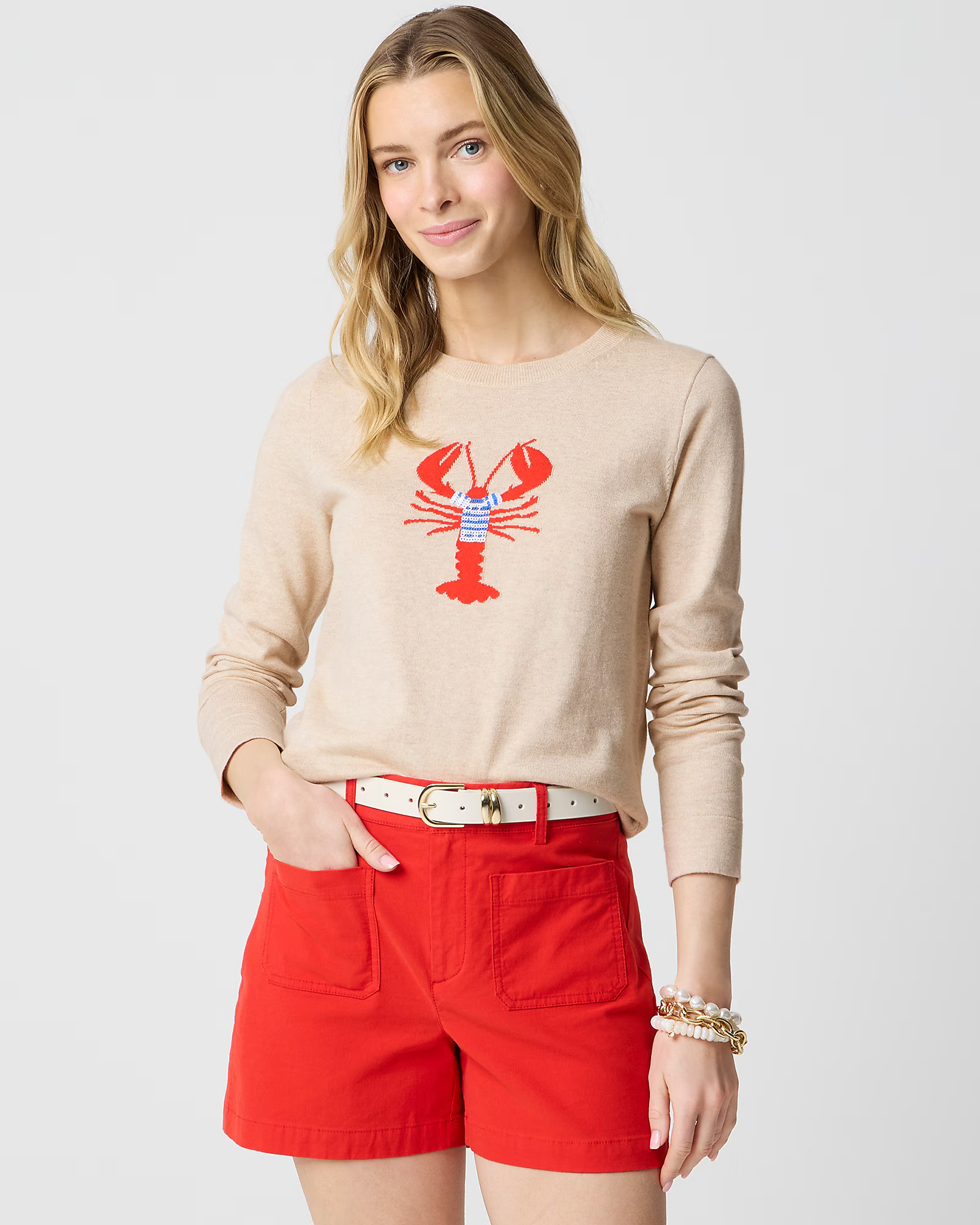Lobster Teddie sweater | J.Crew Factory