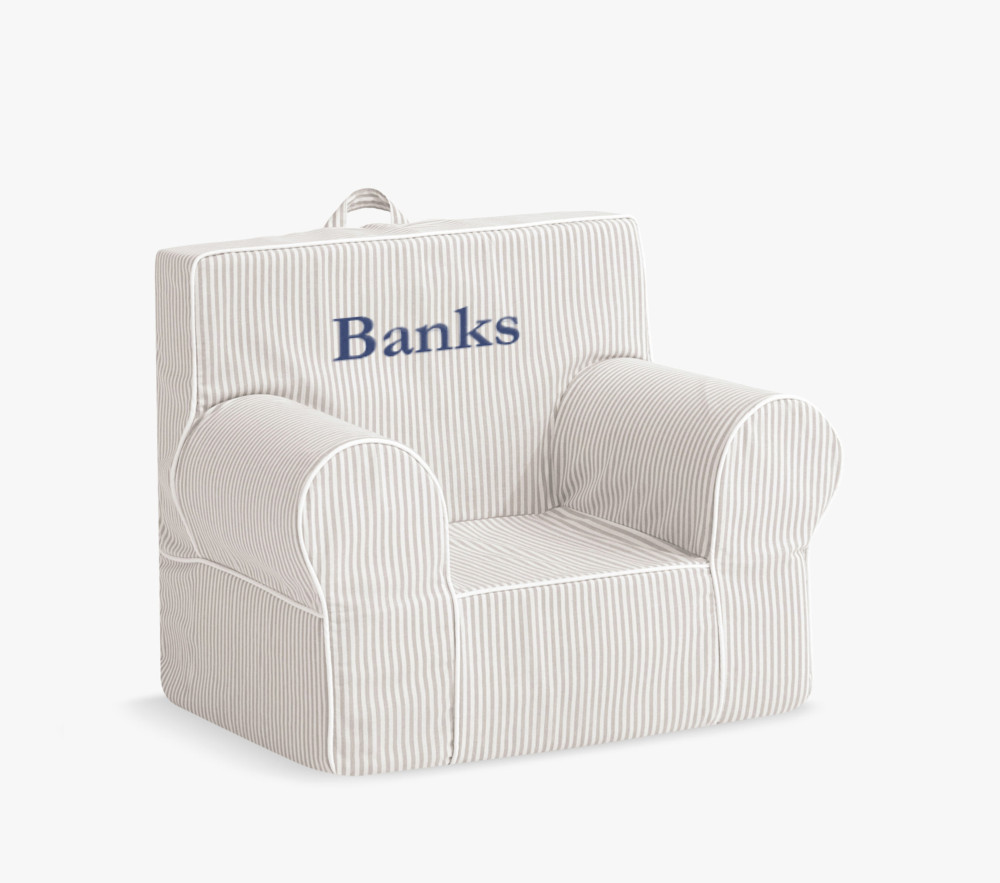 Anywhere Chair®, Twill with Piping Collection | Pottery Barn Kids