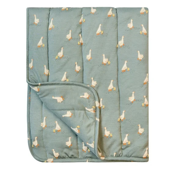 Modern Moments by Gerber Baby Neutral Super Soft Quilted Blanket, Goose, One Size - Walmart.com | Walmart (US)