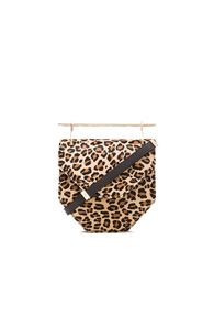 M2Malletier Amor Fati Bag in Animal Print,Neutrals | FWRD 