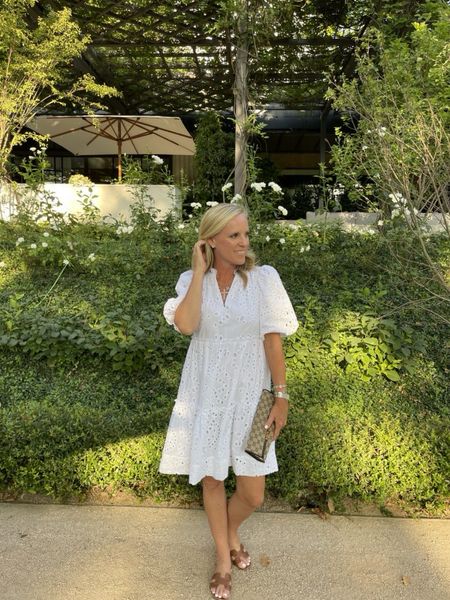 White eyelet dresses are perfect spring to summer!

#LTKstyletip #LTKSeasonal #LTKover40