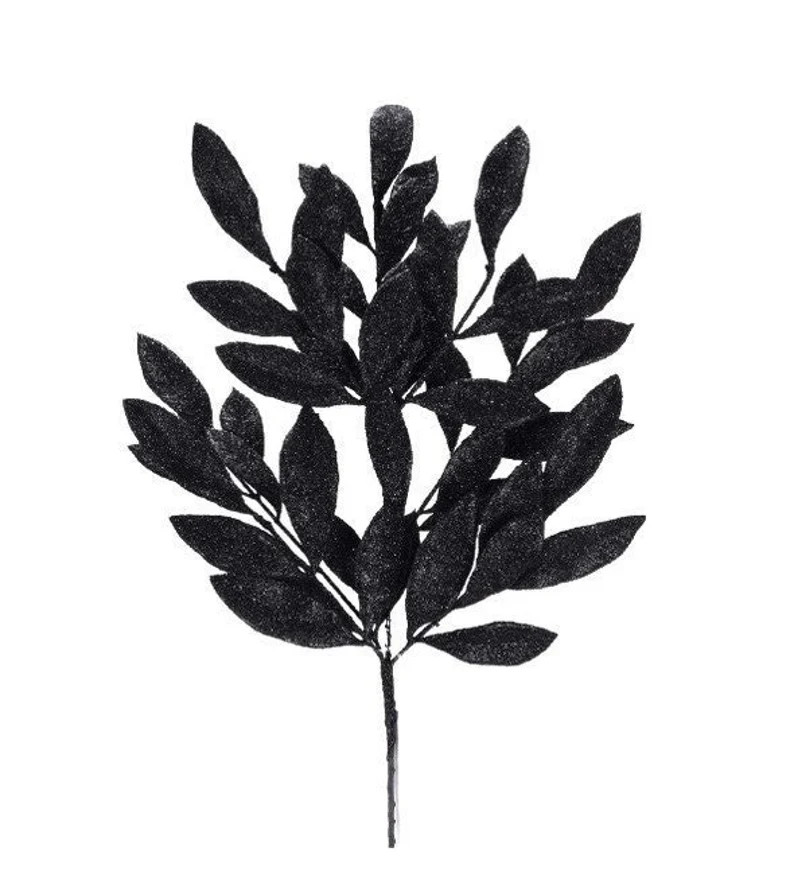 23 Bay Leaf Glitter Spray: Black - Etsy | Etsy (US)