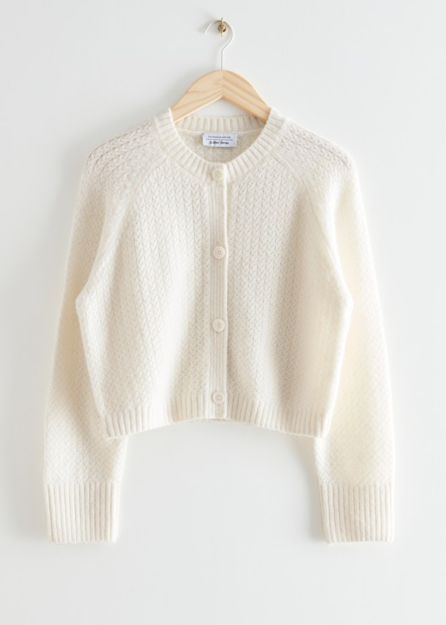Textured Wool Knit Cardigan | & Other Stories (EU + UK)