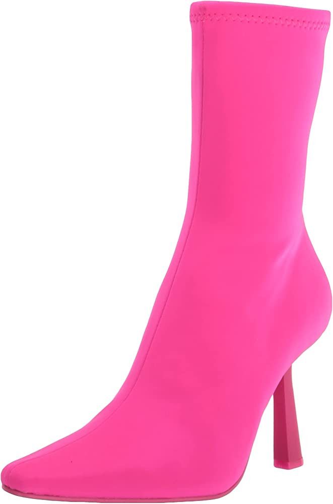 Amazon.com | Steve Madden Women's VAKAY Fashion Boot, Pink, 7 | Ankle & Bootie | Amazon (US)