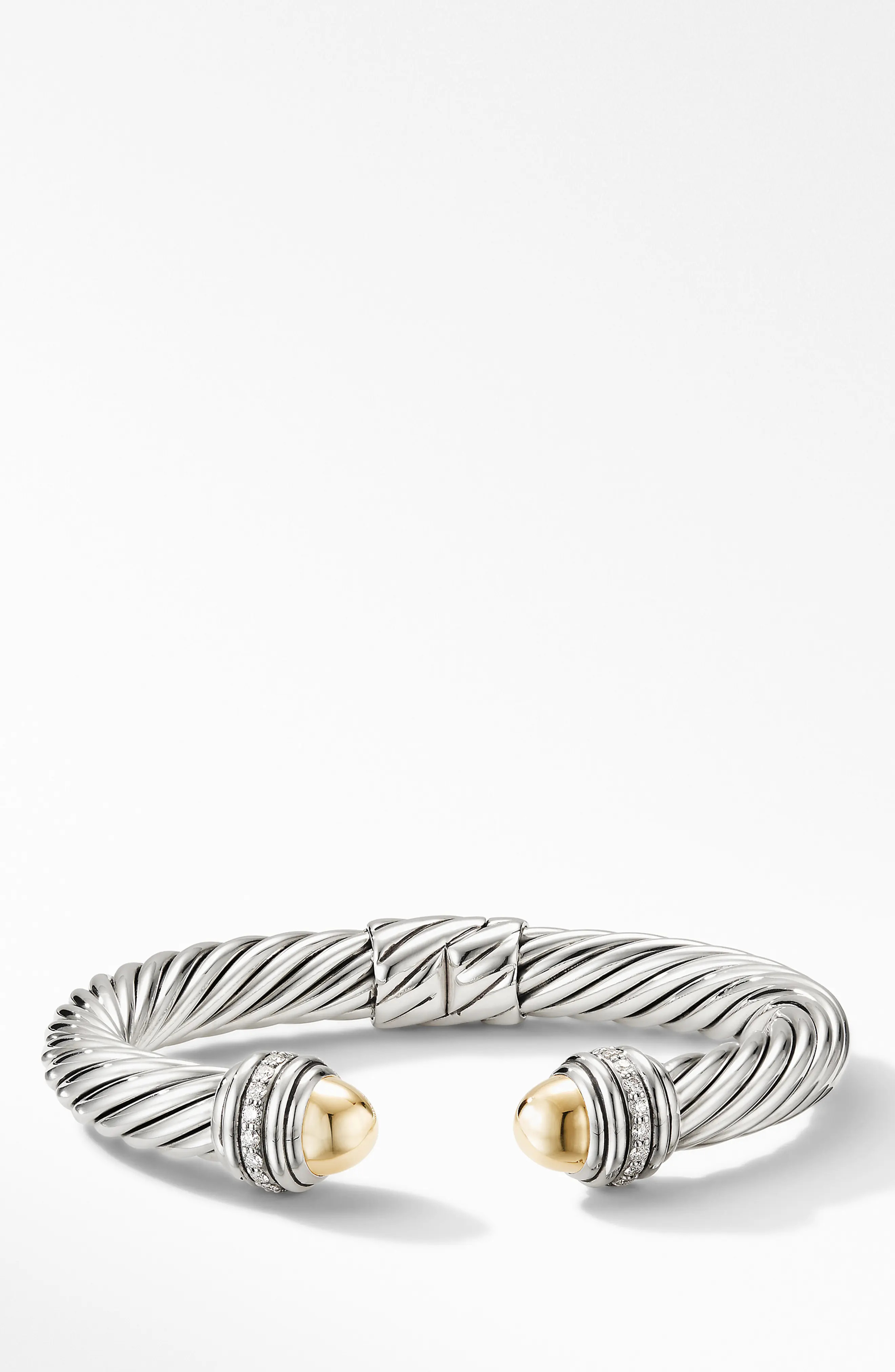 Women's David Yurman Cable Bracelet With Diamonds, 9mm | Nordstrom