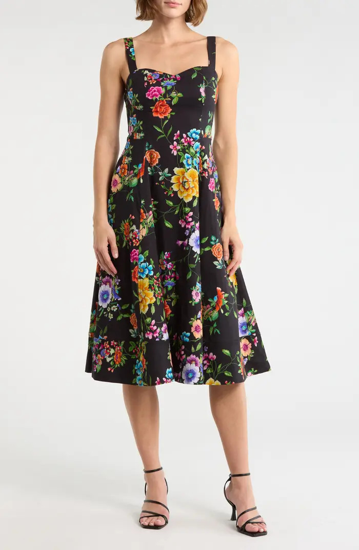 Fit and Flare Sweetheart Dress | Nordstrom Rack