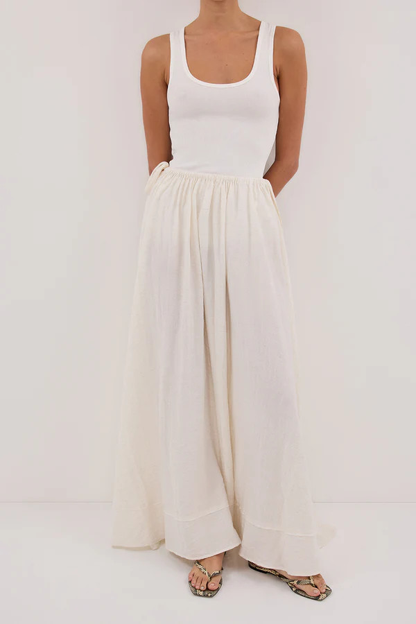 SHANIYA CREAM MARLE BOHO SKIRT | DISSH