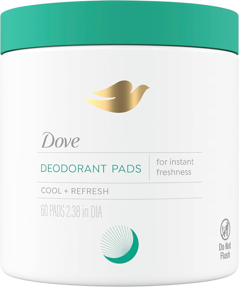 Dove Deodorant Cleansing Pads For Women Neutralize Odor & Gently Exfoliate To Refine Skin Texture... | Amazon (US)