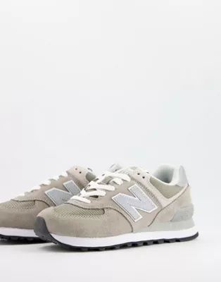 New Balance 574 trainers in grey | ASOS (Global)