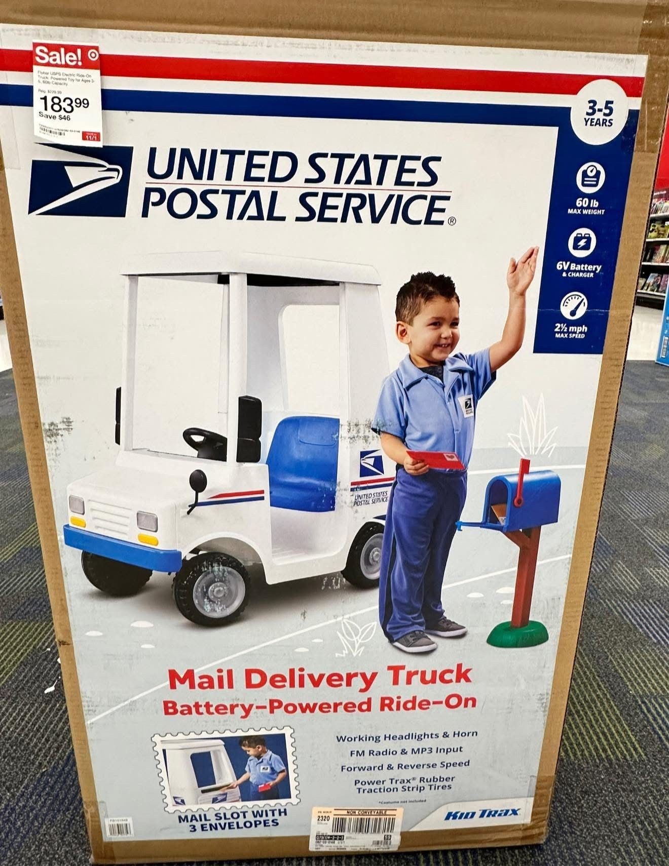 What an adorable gift!! Battery powered mail truck!! #christmasgifts #mailtruck #powerwheels 

#LTKKids #LTKHoliday #LTKGiftGuide
