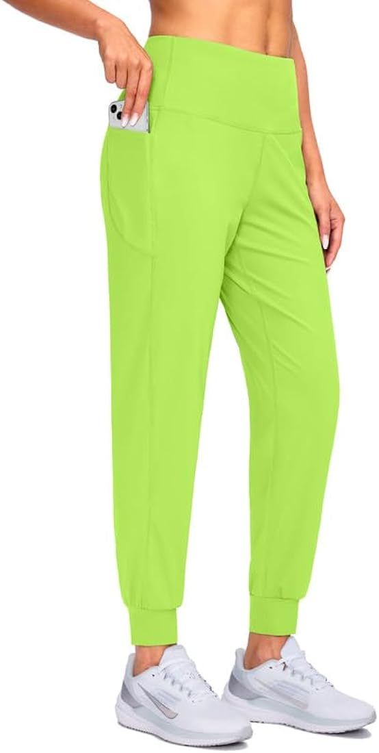 Viodia Women's Joggers with Pockets High Waisted Athletic Workout Yoga Jogger Pants for Women Tap... | Amazon (US)