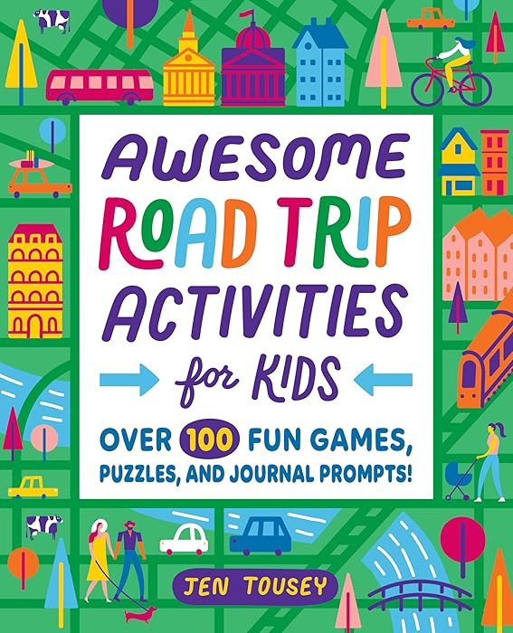 Awesome Road Trip Activities for Kids: Over 100 Fun Games, Puzzles, and Journal Prompts! | Amazon (US)