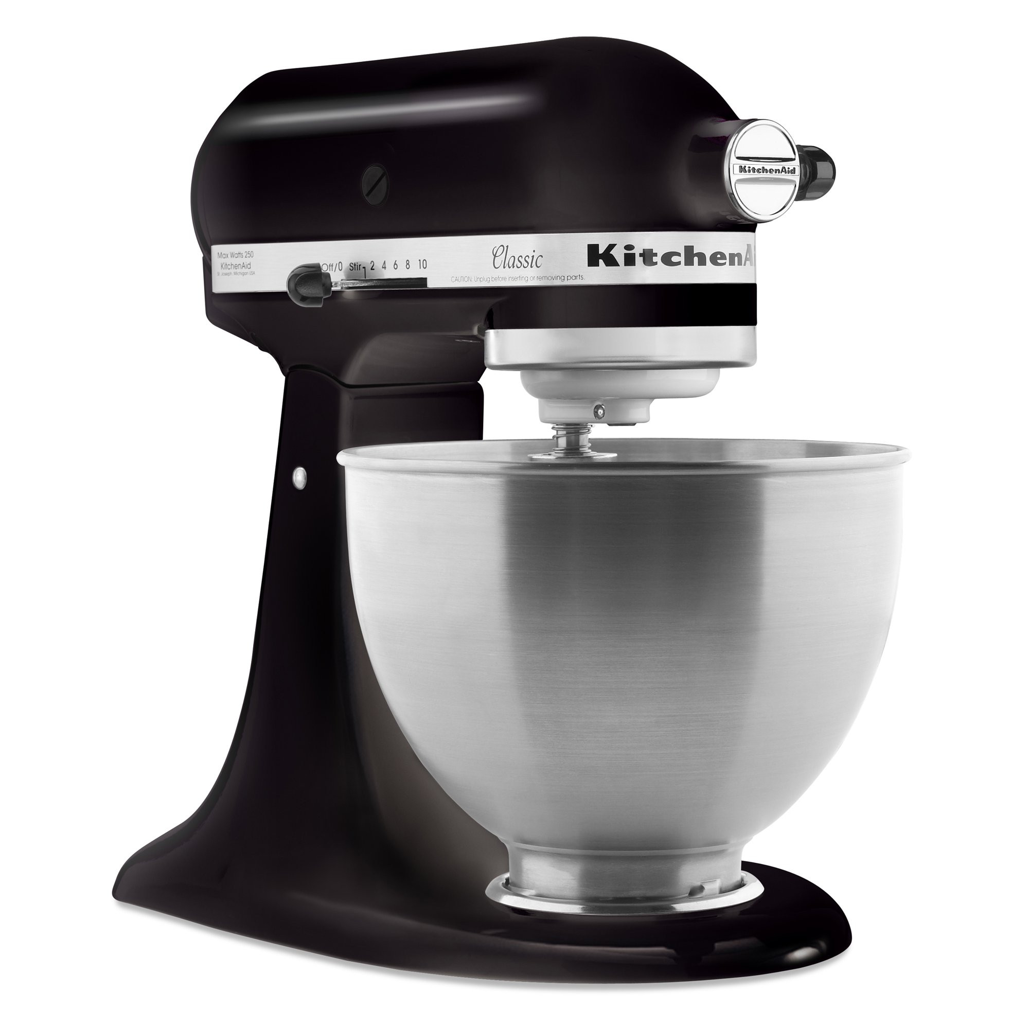 KitchenAid Classic Series Tilt-Head 4.5 Quart Onyx Black Stand Mixer | Walmart (US)